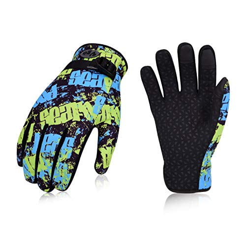 Size M, Yellow, MF7687FW Vgo 1-Pair Age 5-6 Kids 32°F or above 3M Thinsulate C40 Lined Winter Outdoor Gloves for Playing Cycling Running Size M, Yellow, MF7687FW Vgo 1-Pair Age 5-6 Kids 32°F or above 3M Thinsulate C40 Lined Winter Outdoor Gloves for Playing Cycling Running